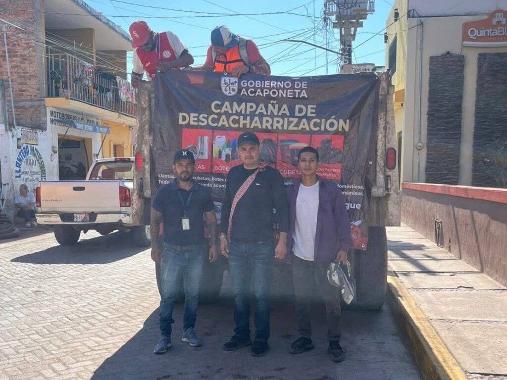 UNIDOS POR UN MUNICIPIO LIBRE DE DENGUE: JORNADA DE RECOLECCIÓN EN LLANTERAS