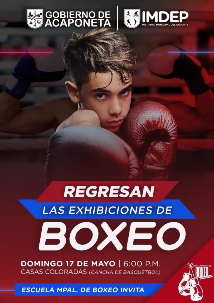 ¡Regresa el Boxeo a nuestras comunidades y colonias!