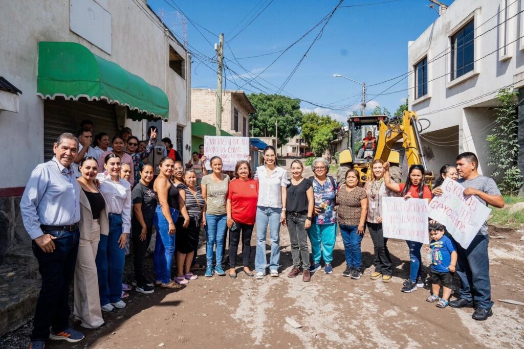 Geraldine Ponce arranca obra elegida por vecinos de la colonia San Juanito y fortalece gobierno de cercanía